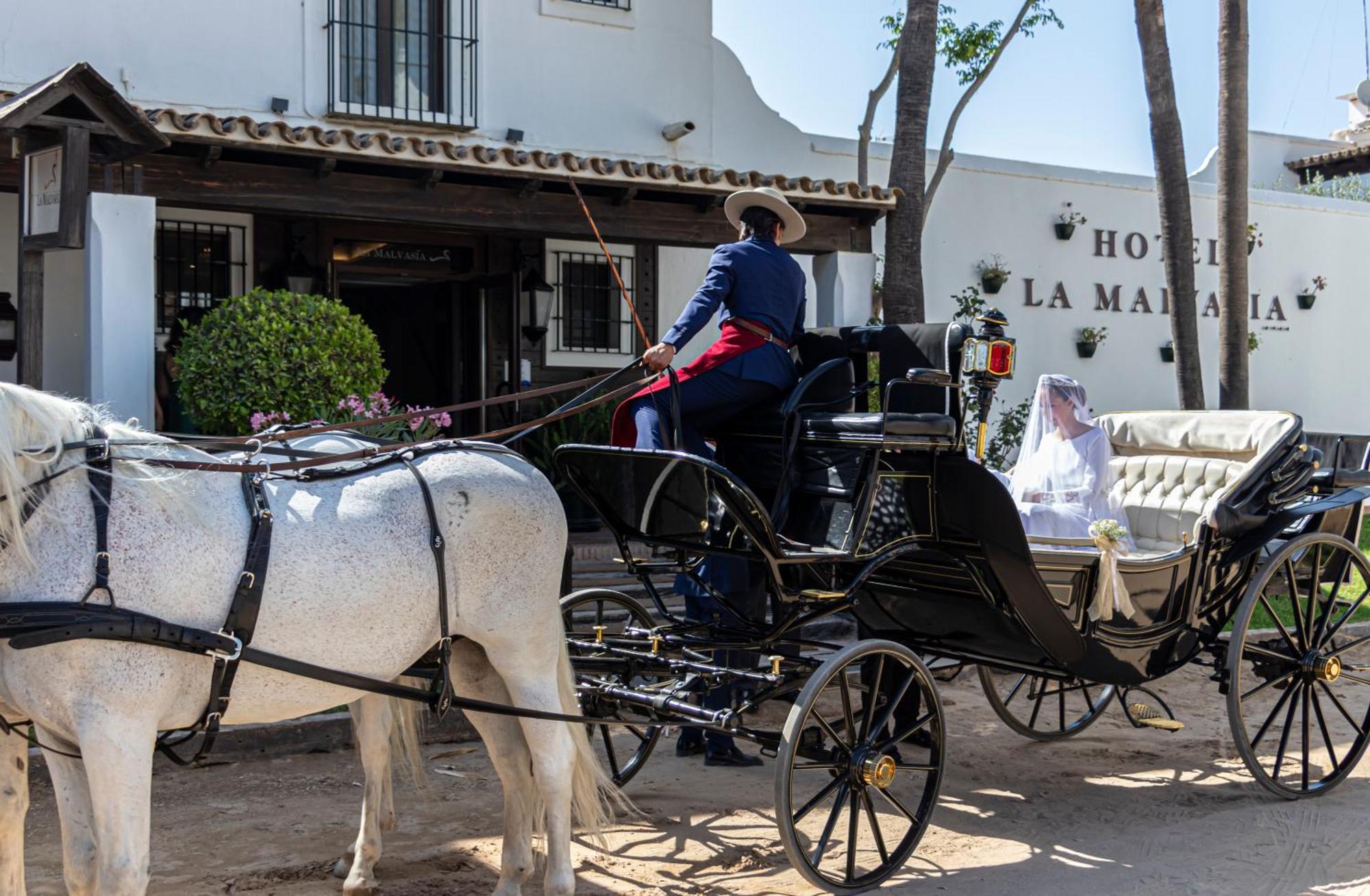 Hotel La Malvasia El Rocio Luaran gambar